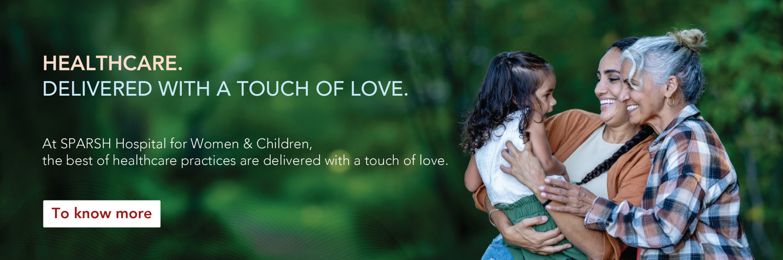 Home Banner SPARSH Hospital